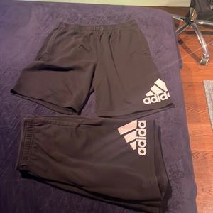 Adidas Black Logo Shorts MENS XL (3 pairs available)